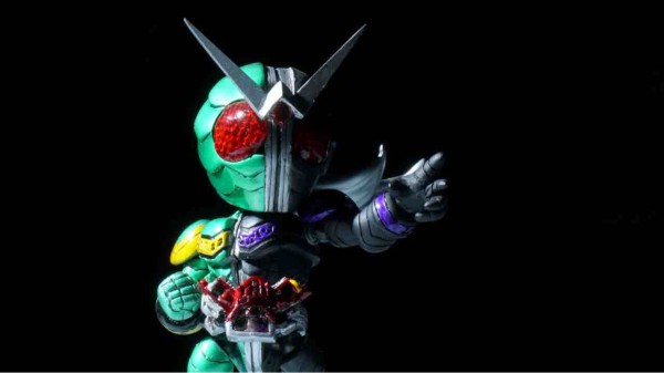 フルスクラッチ 仮面ライダーデフォルメフィギュアの作り方 頭部編 かれ うどん もなかver2 5