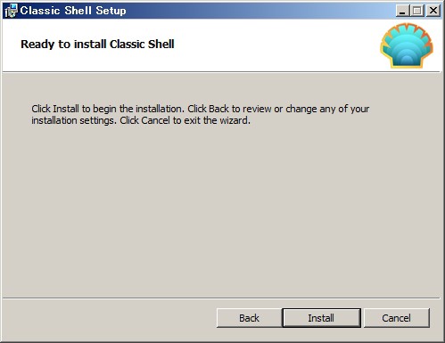 Classic Shell の設定と使い方 枯れ木も山の賑わい