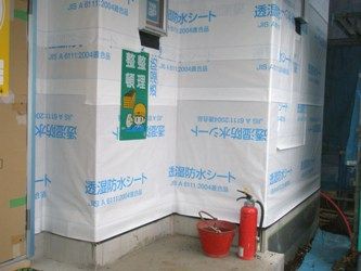 さいたま市 K様邸 タイベック貼り完了 ある建築士の挑戦