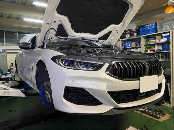 BMW 8シリーズ 850i G16 H&Rダウンサス : 木下オートサービスのブログ