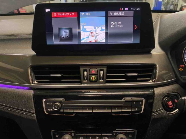 純正CD/DVDスロット後付装着 for BMW F39 / F45 / F46 / F48