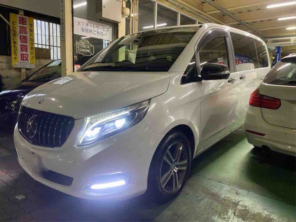 メルセデスベンツ V220d W447 スタッドレスタイヤ : 木下オート