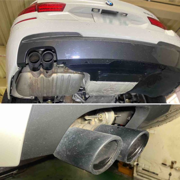 BMW 5シリーズ F11 523i マフラー交換 : 木下オートサービスのブログ BMW 5シリーズ F11 523i マフラー交換 : 木下オートサービスのブログ
