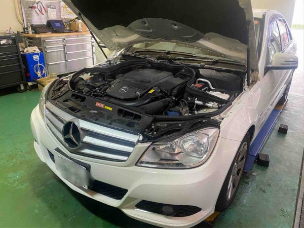 メルセデスベンツ Cクラス W4 エンジン始動しない 木下オートサービスのブログ