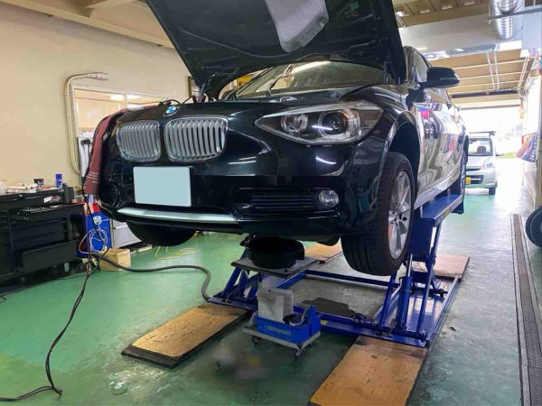 Bmw 116i F N13 エンジンオイル交換 木下オートサービスのブログ