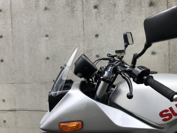 GSX750Sカタナ ヨシムラサイクロン から USヨシムラ管に交換したら調子がよいです。 : カタナとRZの日記