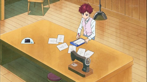 アイカツ アニON マグバッジ 黒沢凛