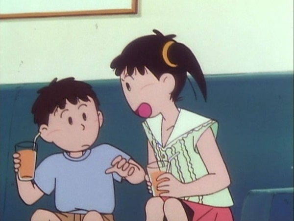 あずきちゃん18話「夏便り！待ちぼうけのラブレター」親戚の牧場に遊び