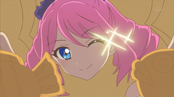 アイカツスターズ 16話 ミラクル バトンタッチ ローラちゃんがステージに間に合わない 代理を指名されたゆめちゃんですが かたよるにゅーす