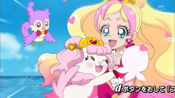 Go プリンセスプリキュア第02話 学園のプリンセス 登場キュアマーメイド 生徒会長のみなみさんに近づくには ド直球が一番 かたよるにゅーす