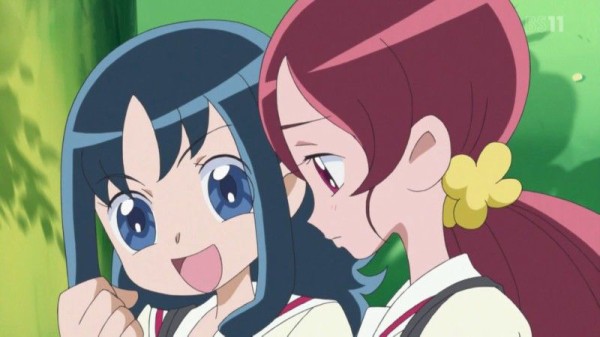 Bs11ハートキャッチプリキュア11話 アチョー カンフーでパワーアップします 自分にもある弱さを知れば本当のヒーロー レッツゴー かたよるにゅーす