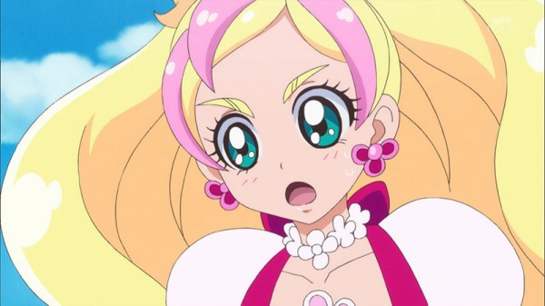 Go プリンセスプリキュア第02話 学園のプリンセス 登場キュアマーメイド 生徒会長のみなみさんに近づくには ド直球が一番 かたよるにゅーす