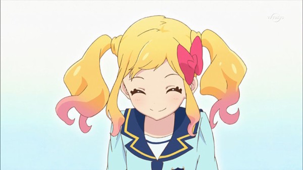 アイカツスターズ 02話 ふたりはライバル ゆめちゃんとローラちゃんがライバルになっている時 小春ちゃんがくるキャワされてた かたよるにゅーす