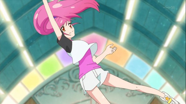 アイカツ！95話「夢の咲く場所」いちごちゃんとセイラちゃんで学校交換
