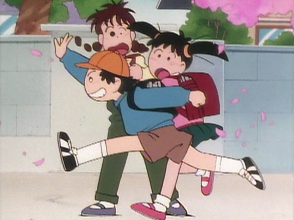 At Xあずきちゃん01話 春らんまん あずきの恋はさくら色 なんとあずきちゃんの再放送がat Xで始まったぞー 3シーズン117話のながいたびがはじまる かたよるにゅーす