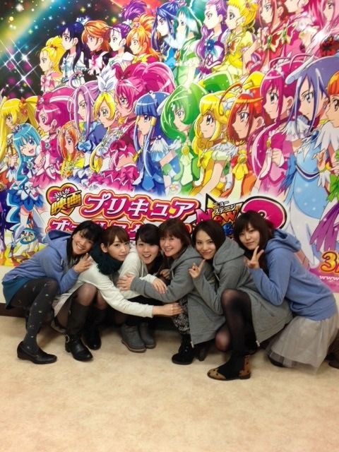 スマイルプリキュア から ドキド プリキュア へバトンが受け渡される かたよるにゅーす