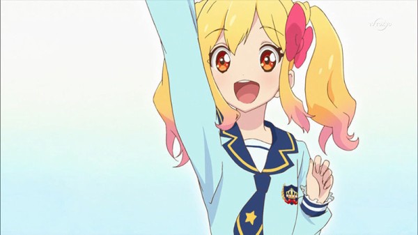 アイカツスターズ 02話 ふたりはライバル ゆめちゃんとローラちゃんがライバルになっている時 小春ちゃんがくるキャワされてた かたよるにゅーす