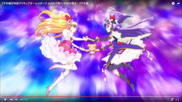 映画プリキュアオールスターズ みんなで歌う 奇跡の魔法 オールスターズに魔法つかいプリキュアもきたぞー かたよるにゅーす