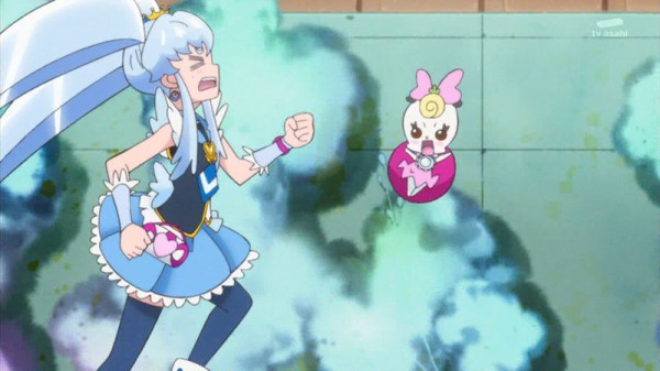 ハピネスチャージプリキュア 01話 愛が大好き キュアラブリー誕生 キュアプリンセスは 史上最弱のプリキュア の座をキュアブロッサムから奪い取りました ｗ かたよるにゅーす