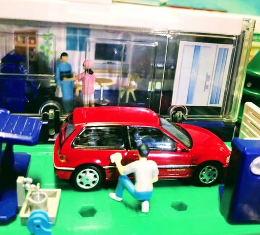 ジオコレ64 #カースナップ02a 洗車 | 製品をさがす | tomica
