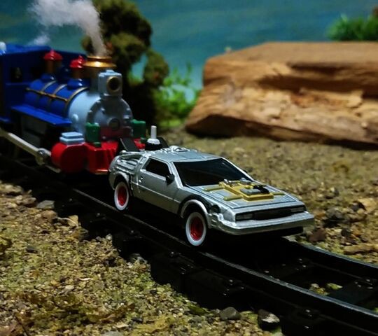 Takara Tomy Tomica Dream No.146 Delorean Part.3 Toy Car