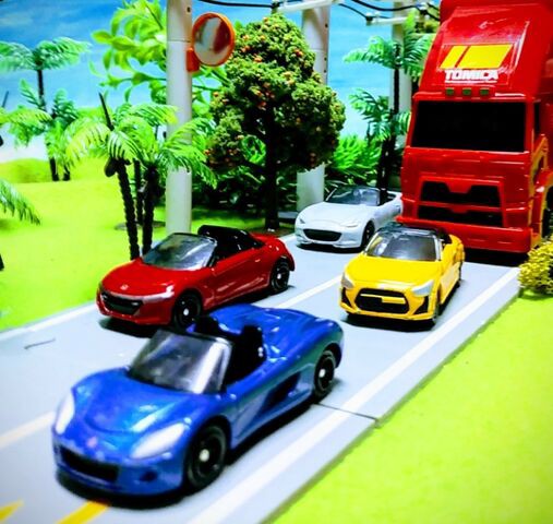 トミカ［はこんであそぼう！ トミカトランスポーターセット