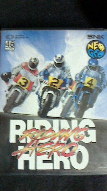 Amazon.co.jp: ライディングヒーロー ネオジオCD SNK｜レトロゲーム 当時物 国内正規品 Riding Hero NEO GEO CD  : おもちゃ