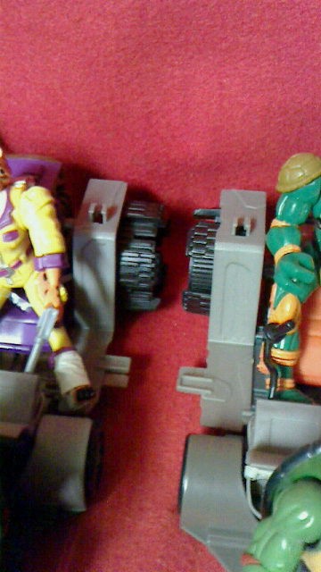 ミュータントタートルズパトロールバギー(ラファエロ&ミケランジェロ)未開封 ミュータントタートルズ[ パトロールバギー～ラファエロ