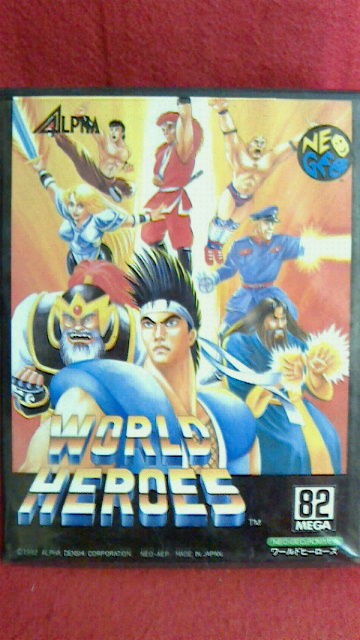 ER-60【 NEO GEO 】 ADK ワールド ヒーローズ WORLD HEROES ロム