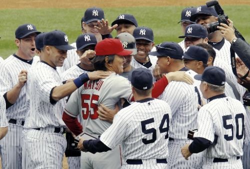 松井秀喜】凱旋帰国 まじえ '04リコーMLB開幕戦 ヤンキースvs