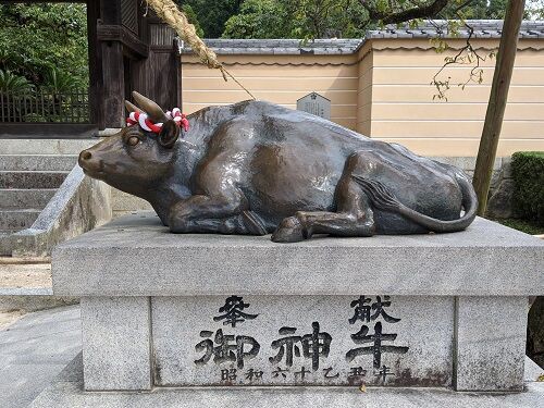 御神牛全員集合 太宰府天満宮 : 勝手に花言葉 徒然なるままに