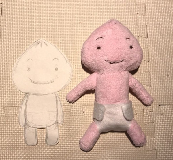 百均タオルで ももんちゃん ぬいぐるみ じゃじゃ馬娘との日々 百均タオルで ももんちゃん ぬいぐるみ じゃじゃ馬娘との日々