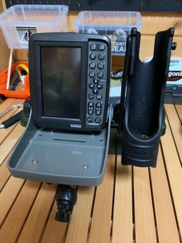 魚探、レイルブレイザロッドホルダー一体化（takaさん） : kayak55.com 