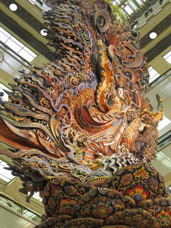 天女像（制作/佐藤 玄々） : 好奇心いっぱいこころ旅