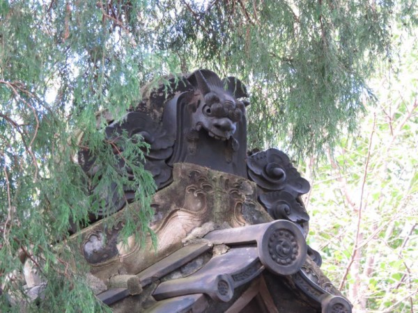 鬼瓦 安政四巳年