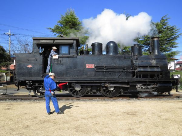 明治24年（1891）製造】2109蒸気機関車（静態保存） : 好奇心いっぱい