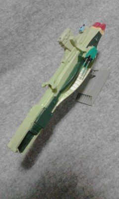 1/1200 サラミス改後期型 ティターンズカラー レジンキット塗装完成品