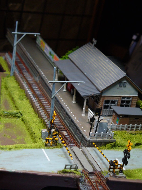 nゲージジオラマ最近の田舎の駅