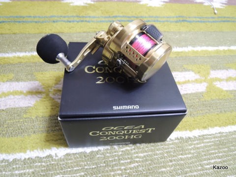 リールのお話 オシアコンクエスト200HG : ご機嫌なひととき
