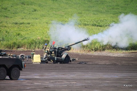 15年 富士総合火力演習 教育予行 その４ ご機嫌なひととき