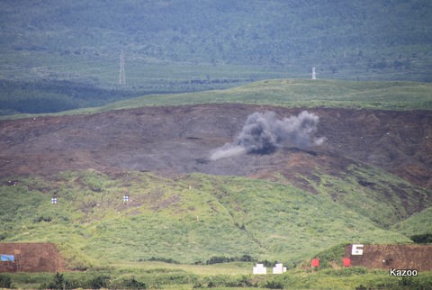 15年 富士総合火力演習 教育予行 その４ ご機嫌なひととき
