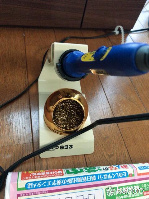 スピーカーケーブル接続準備 : ご機嫌なひととき