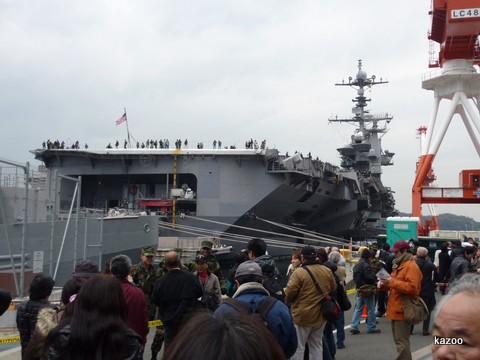 空母 ジョージワシントン ご機嫌なひととき