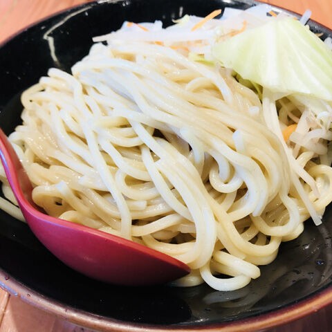 三田製麺所つけ麺野菜盛りランチ大盛り 580g 毎日麺生活