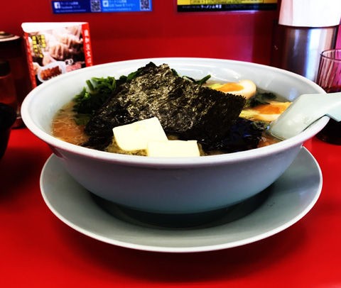 ほうれん草のバター炒め風ラーメン 山岡家 毎日麺生活