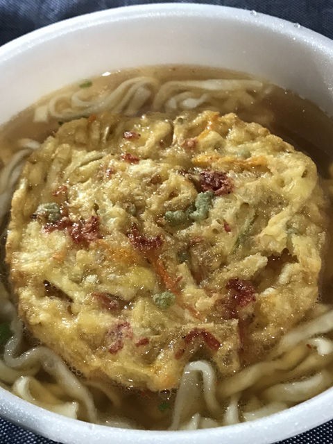 日清のどん兵衛 かき揚げ天ぷらうどん…特盛り！ : 毎日麺生活