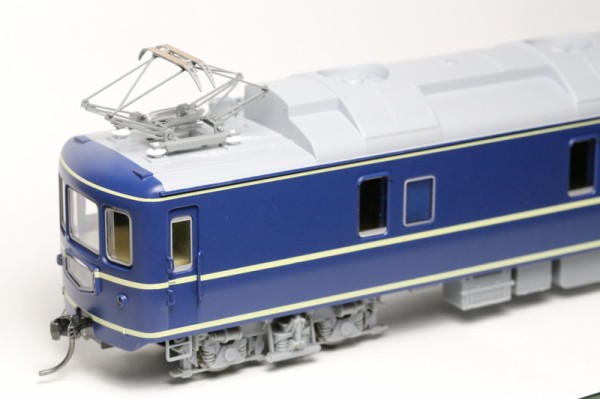 カニ22のパンタグラフ交換（トラムウェイ20系客車） : M R S モデル