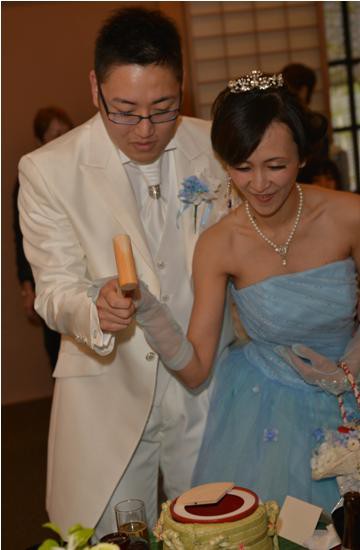 ミニ鏡開き 京町家で結婚式 百千足館ブライダルブログ
