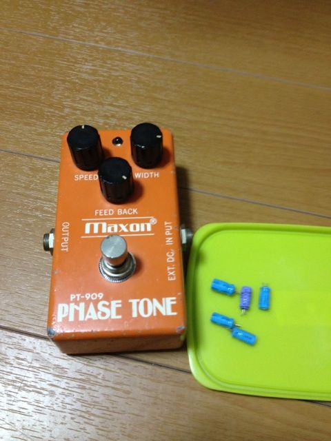 MAXON PT-909 PHASE TONE をいじってみる : kc_soldermanのblog