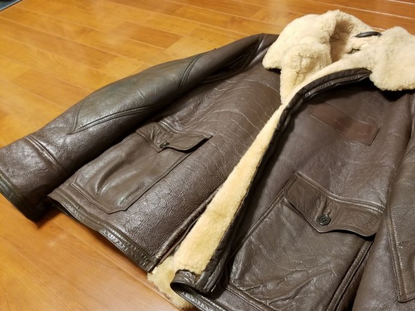 再評価3倍以上価値‼️お宝‼️フライトジャケット米国海軍仕様M445皮の素材を変更 再評価3倍以上価値‼️お宝‼️フライトジャケット米国海軍仕様